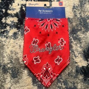 Wrangler Pet Bandana NWT XS/S